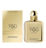 Armani Stronger With You Leather Pour Homme For Men Eau De Parfum